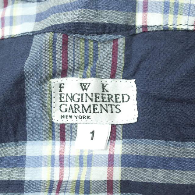 FWK by ENGINEERED GARMENTS エンジニアードガーメンツ Wrap Vest Dress - Madras Plaid ラップベストドレス 1 ネイビー ワンピース g11087 |  | 06