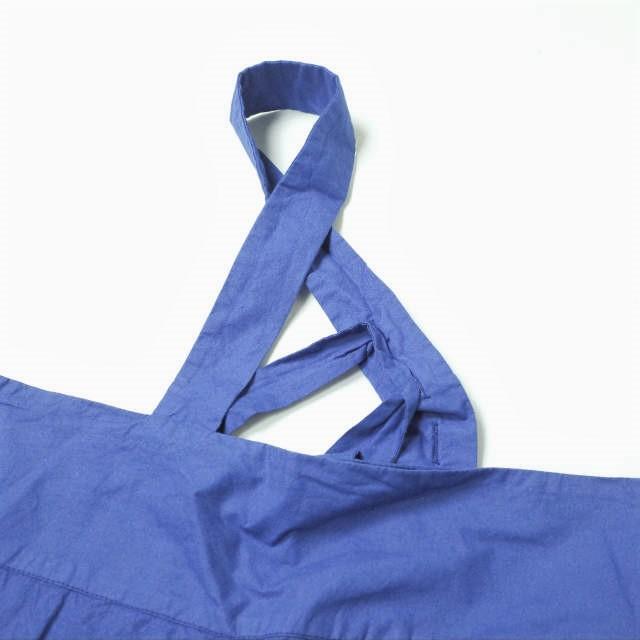 Yarmo ヤーモ イギリス製 One Shoulder Apron Skirt ワンショルダー