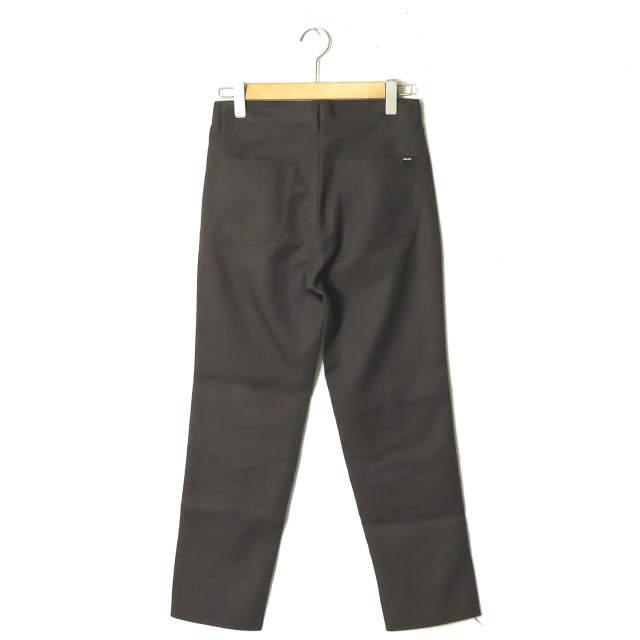 BEAMS ビームス スリットカットオフパンツ 11-21-0894-791 S ダークブラウン セミフレア ジップフライ ボトムス g11103 |  | 01