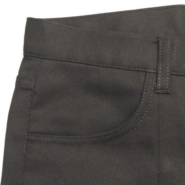 BEAMS ビームス スリットカットオフパンツ 11-21-0894-791 S ダークブラウン セミフレア ジップフライ ボトムス g11103 |  | 05