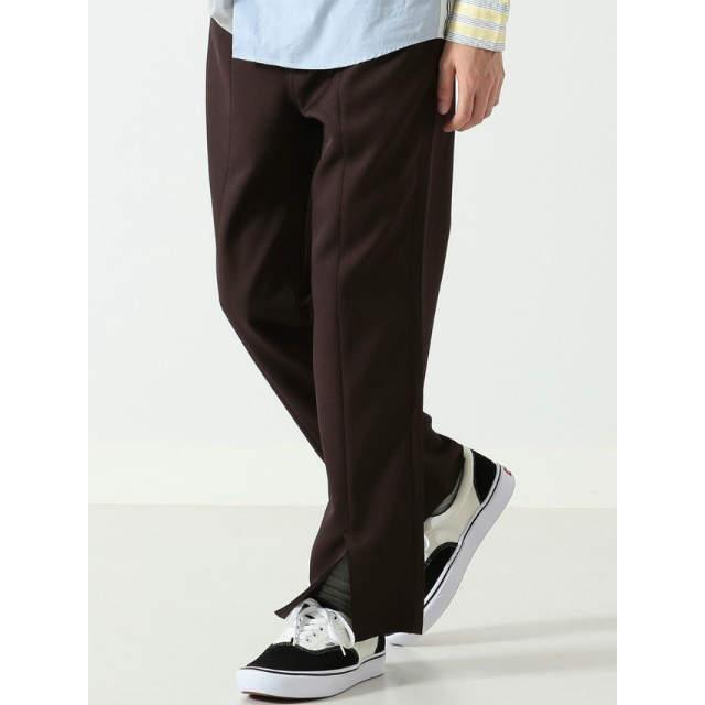 BEAMS ビームス スリットカットオフパンツ 11-21-0894-791 S ダークブラウン セミフレア ジップフライ ボトムス g11103 |  | 09
