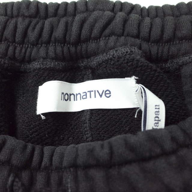 nonnative ノンネイティブ 22AW 日本製 DWELLER EASY RIB PANTS COTTON SWEAT OVERDYED VW スウェットパンツ NN-P4135 2 BLACK g11116 |  | 07