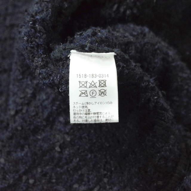 UNITED ARROWS ユナイテッドアローズ 22AW ミックスチェック ツイードニットベスト 1518-183-0314 Free NAVY ジレ トップス g11122 |  | 06