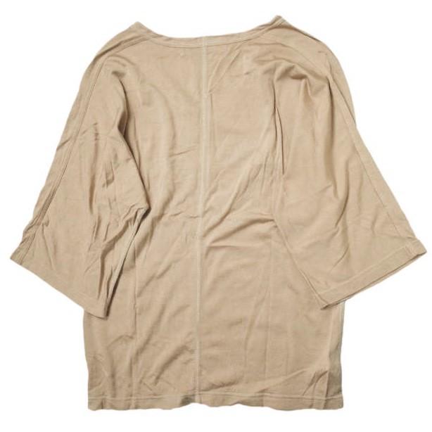 INSCRIRE アンスクリア 21SS 日本製 アメリカンフットボールTシャツ I21SS-CUT11 Free ベージュ Vネック カットソー トップス g11153 |  | 01