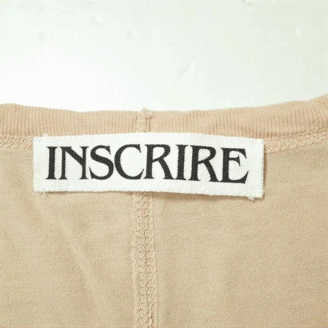 INSCRIRE アンスクリア 21SS 日本製 アメリカンフットボールTシャツ I21SS-CUT11 Free ベージュ Vネック カットソー トップス g11153 |  | 02