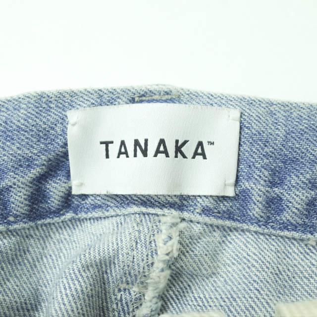 TANAKA x WISM タナカ ウィズム 23SS 別注 日本製 ST-48 WORK JEAN TROUSERS ダブルニー  ベイカーデニムパンツ 34 カイハラ g11163