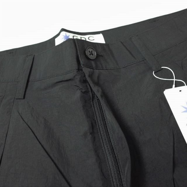 新品 GDC ジーディーシー 日本製 NYLON WIDE SLACKS ナイロンワイドスラックス M37016 M BLACK ナイロン 2タック パンツ ボトムス g11180 |  | 03