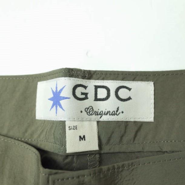 新品 GDC ジーディーシー 日本製 NYLON WIDE SLACKS ナイロンワイドスラックス M37016 M KHAKI 2タック パンツ ボトムス g11183 |  | 07