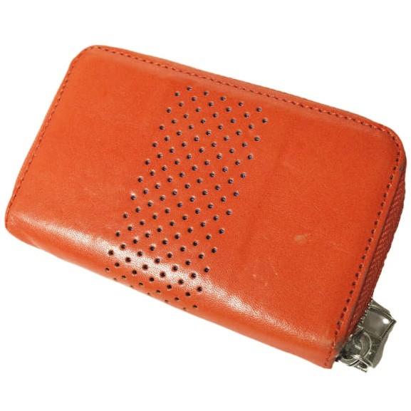 MASTERPIECE マスターピース 日本製 レザーカード＆コインケース オレンジ ラウンドジップ 財布 ウォレット g11184 |  | 01