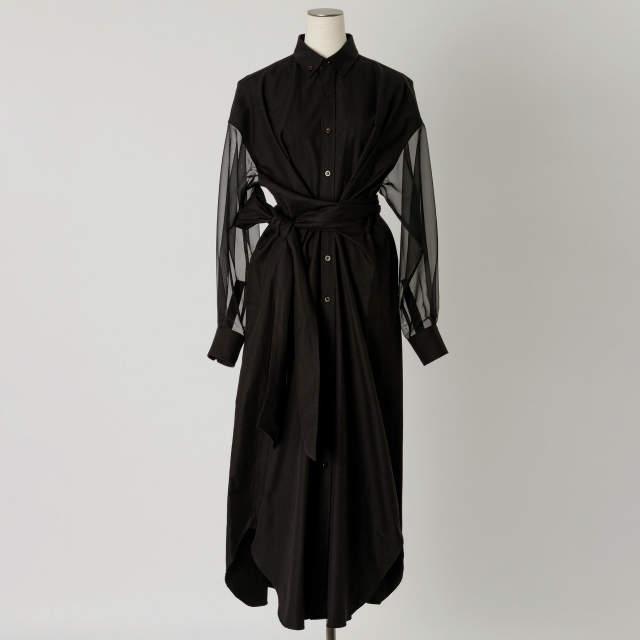 HYKE x BIOTOP ハイク ビオトープ 20SS OXFORD SHIRT DRESS HYKE x BIOTOP ハイク ビオトープ 20SS OXFORD SHIRT DRESS