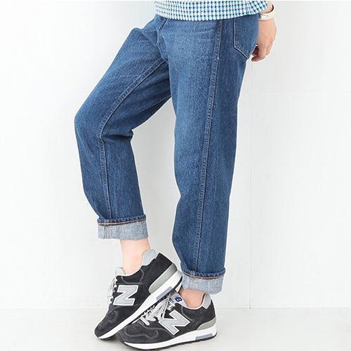 orslow x BEAMS BOY オアスロウ ビームスボーイ 別注 日本製 PEN SLIM ハイウエストテーパードデニムパンツ 1 インディゴ ジーンズ g11222 |  | 02