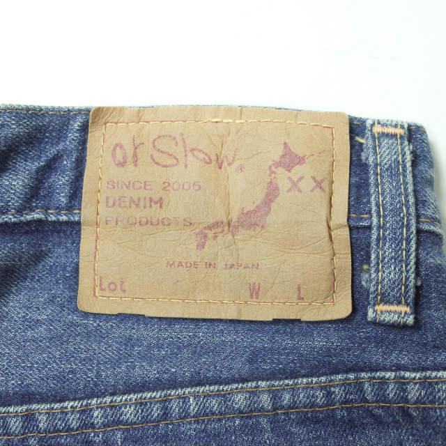 orslow x BEAMS BOY オアスロウ ビームスボーイ 別注 日本製 PEN SLIM ハイウエストテーパードデニムパンツ 1 インディゴ ジーンズ g11222 |  | 07