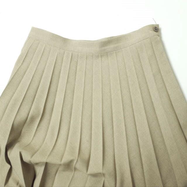 BEAMS BOY ビームスボーイ 19SS 日本製 ポリエステルトロ アコーディオンスカート 13-27-0465-408 ベージュ ロング プリーツ g11226 |  | 02