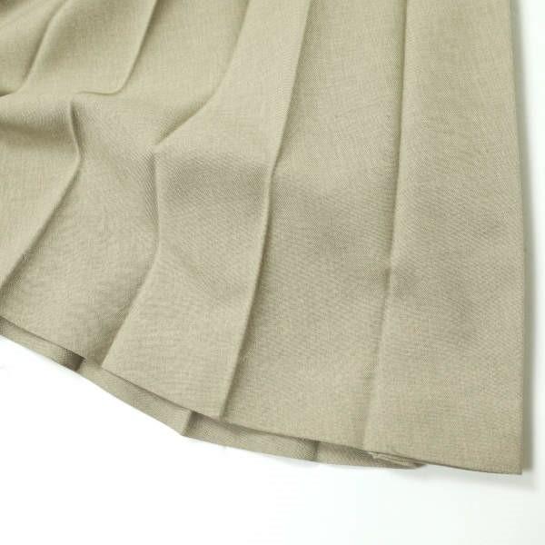 BEAMS BOY ビームスボーイ 19SS 日本製 ポリエステルトロ アコーディオンスカート 13-27-0465-408 ベージュ ロング プリーツ g11226 |  | 05