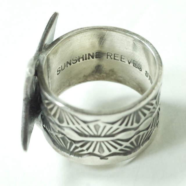 SUNSHINE REEVES x BEAMS サンシャインリーブス ビームス 別注 STAR RING スターリング 14号 指輪 インディアンジュエリー ナバホ族 g11227 |  | 02