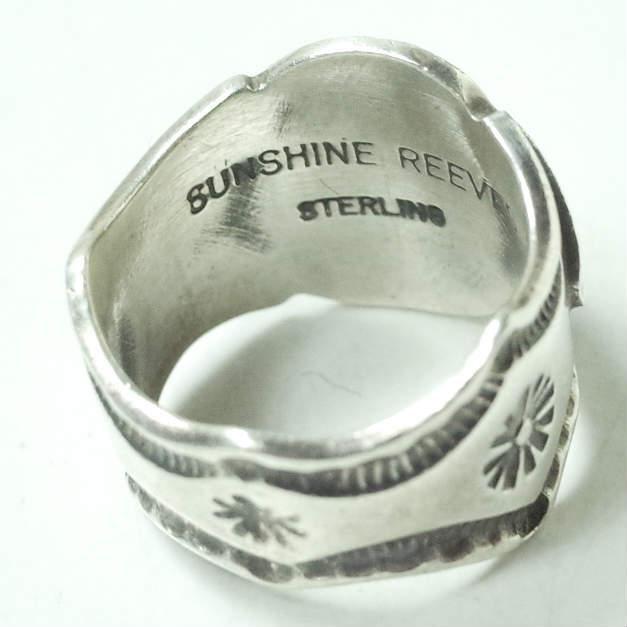 SUNSHINE REEVES サンシャインリーブス スタンプワーク＆コンチョリング 13号 シルバー 指輪 インディアンジュエリー ナバホ族 g11228 |  | 04