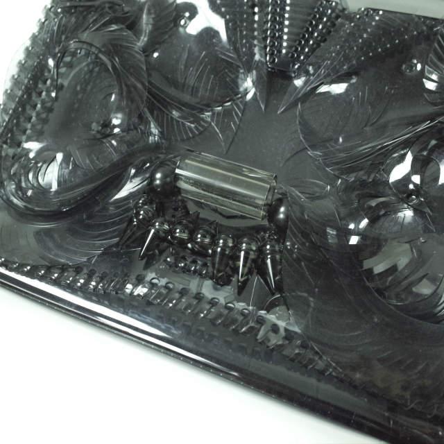 Mame Kurogouchi マメクロゴウチ Vinyl Chloride Long Chain Bag Mame Kurogouchi マメクロゴウチ Vinyl Chloride Long Chain Bag