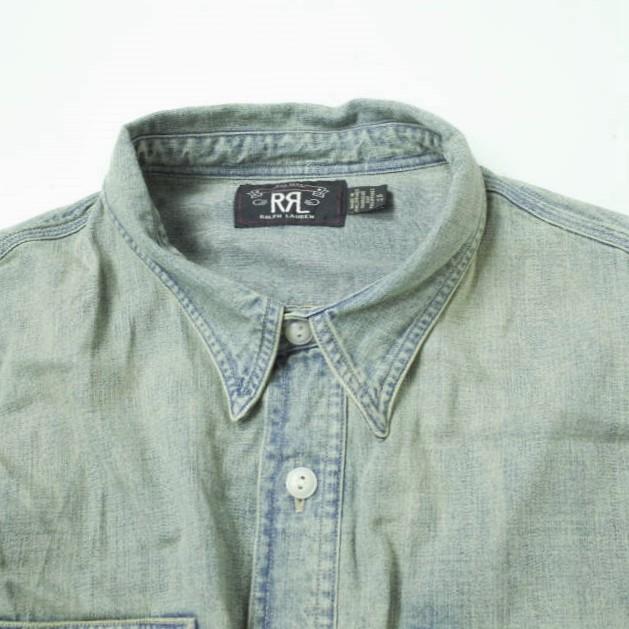 RRL ダブルアールエル 22AW Hercules Work Shirt - Denim RRL ダブルアールエル 22AW Hercules Work Shirt - Denim