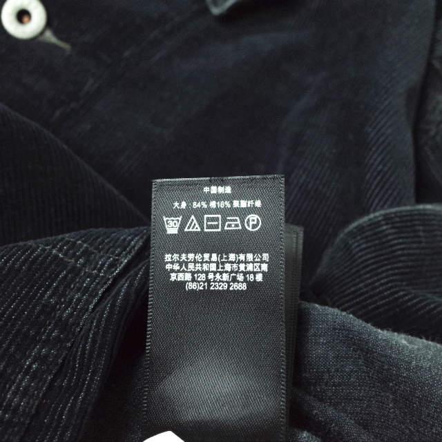 RRL ダブルアールエル INDIGO CORDUROY CHORE JACKET インディゴ