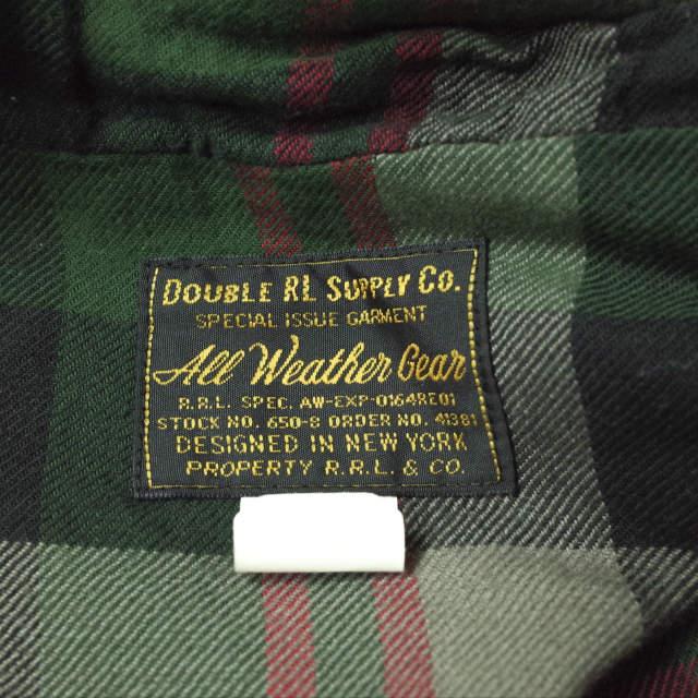 RRL ダブルアールエル Oilcloth Hooded Jacket オイルクロス