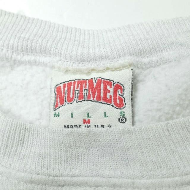 NUTMEG MILLS ナツメグミルズ アメリカ製 90s カレッジスウェット NOTRE DAME FIGHTING' IRISH M Grey ノートルダム大学 アメフト g11290 |  | 02