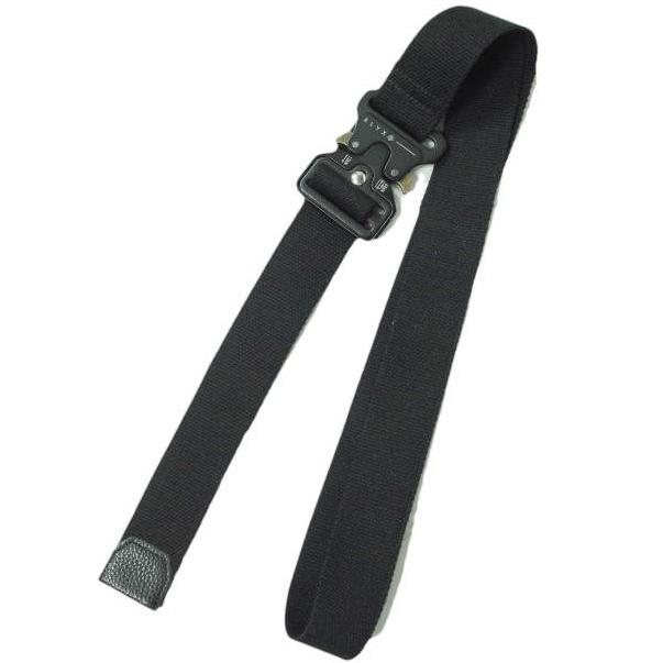 1017 ALYX 9SM アリクス イタリア製 ROLLERCOASTER BELT ローラーコースターベルト ONE SIZE ブラック キャンバス g11296 | 