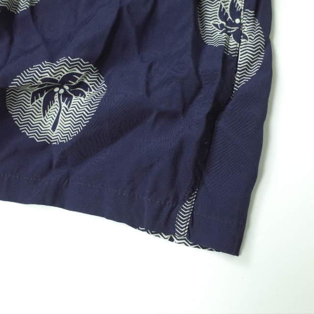 KONABAY HAWAII コナベイハワイ アメリカ製 Palm Tree Rayon Aloha Shirt ヤシの木柄 レーヨンアロハシャツ M ネイビー ハワイ製 g11317 |  | 05