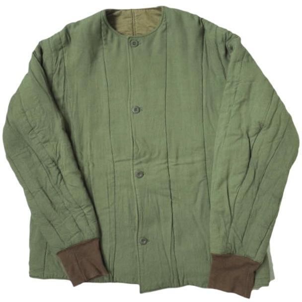 CZECH ARMY チェコスロバキア軍 60s M-60 キルティングライナージャケット 2 OLIVE 1960年代 ヴィンテージ ミリタリー ノーカラー ブルゾン | 