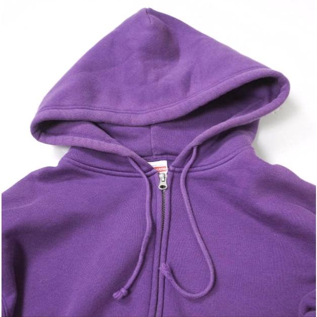 United Athle ユナイテッドアスレ 10.0オンス T/C スウェット フルジップ パーカ（裏起毛） 5620-01 XL PURPLE パーカー フーディー |  | 03