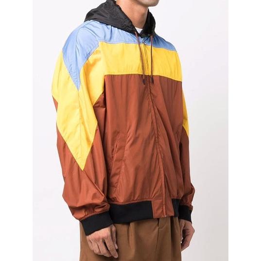 新品 MARNI マルニ 22SS カラーブロック ウインドブレーカー JUMU0116LQ TN855 48 ナイロン フーデッドジャケット バックロゴ g11343 |  | 09