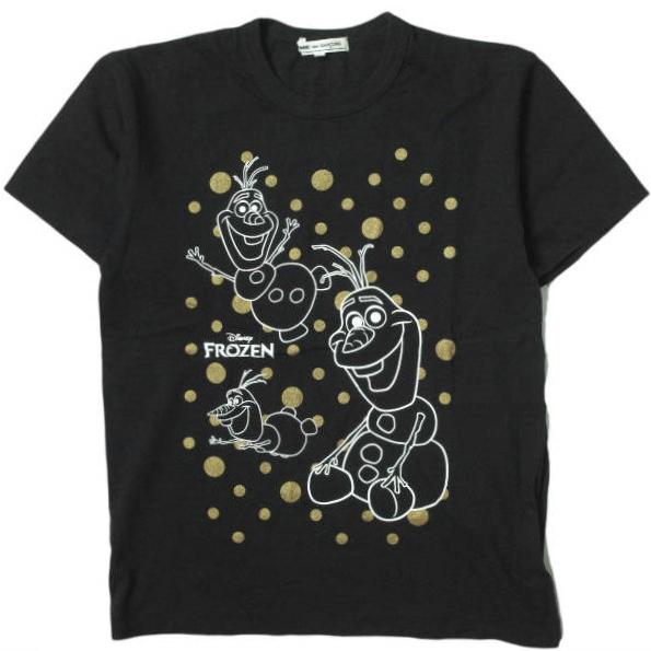 PLAYコムデギャルソン　アナ雪プリントカットソーＳ COMME des GARCONS x Disney コムデギャルソン ディズニー 別注