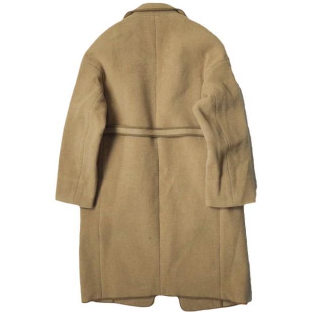 45R フォーティファイブアール 日本製 パイルカットメルトンのコート 2 キャメル 45rpm パイピング ローブ ガウン アウター g11353 |  | 01