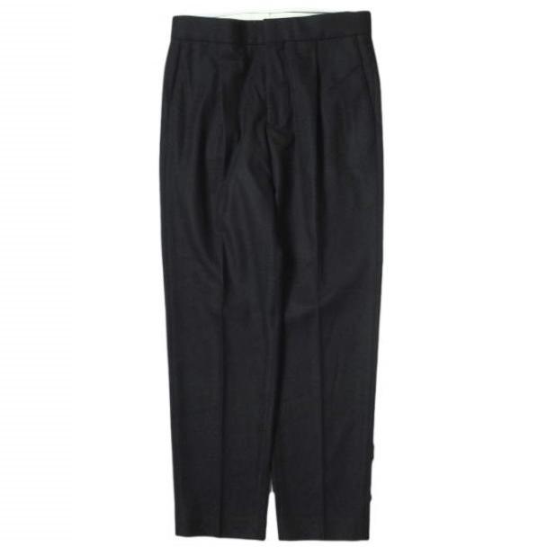 Drawer ドゥロワー 20AW 日本製 ウールフラノタックパンツ 6514-236-1050 38 ブラック スラックス ボトムス g11355 | 