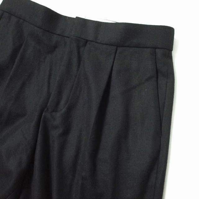 Drawer ドゥロワー 20AW 日本製 ウールフラノタックパンツ 6514-236-1050 38 ブラック スラックス ボトムス g11355 |  | 04