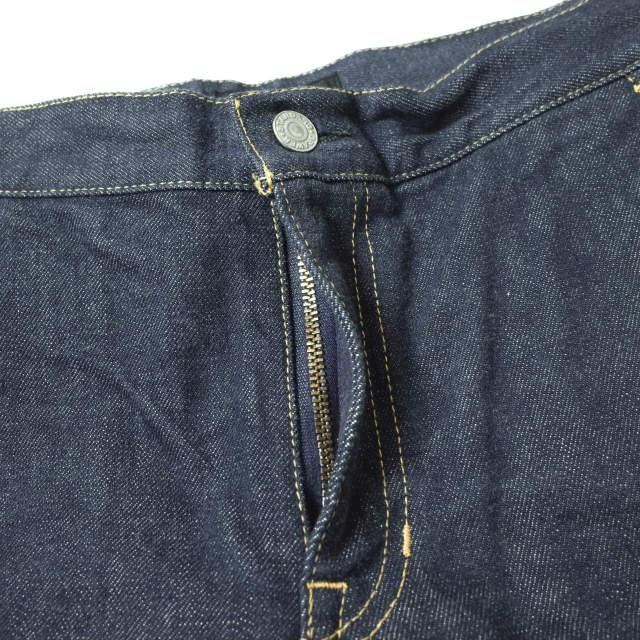 Drawer ドゥロワー 日本製 DENIM GAUCHO PANTS デニムガウチョパンツ 6514-277-0548 38 Indigo セルビッチ ジーンズ 赤耳 ボトムス g11356 |  | 03