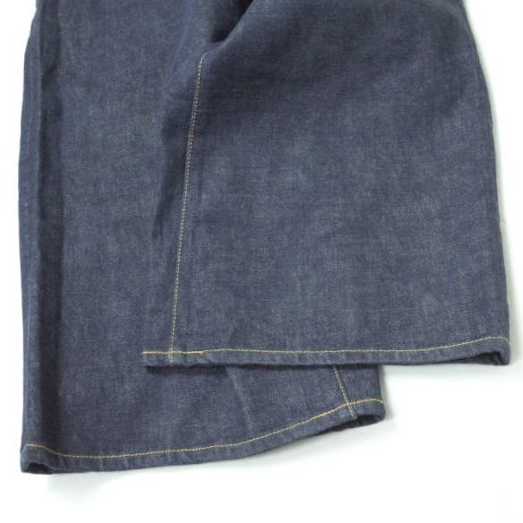 Drawer ドゥロワー 日本製 DENIM GAUCHO PANTS デニムガウチョパンツ 6514-277-0548 38 Indigo セルビッチ ジーンズ 赤耳 ボトムス g11356 |  | 06