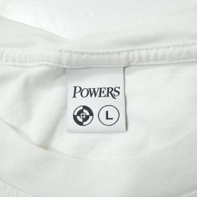 POWERS パワーズ アメリカ製 プリントロングスリーブTシャツ L ホワイト 長袖 ロンT トップス g11370 |  | 02