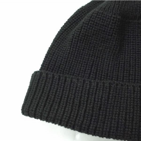 Leuchtfeuer ロイフトフォイヤー WALFANGER COTTON ACRYLIC コットンアクリルニットビーニー ブラック ニットキャップ ロール g11392 |  | 02