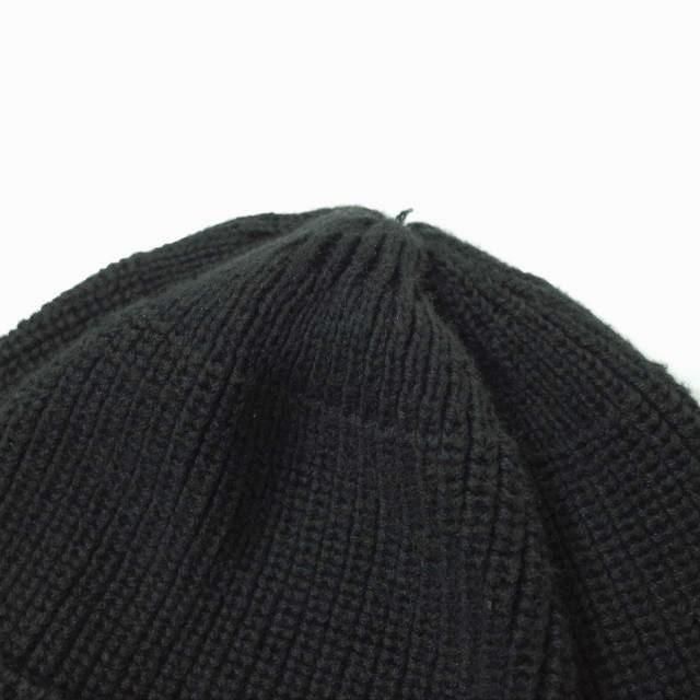 Leuchtfeuer ロイフトフォイヤー WALFANGER COTTON ACRYLIC コットンアクリルニットビーニー ブラック ニットキャップ ロール g11392 |  | 03
