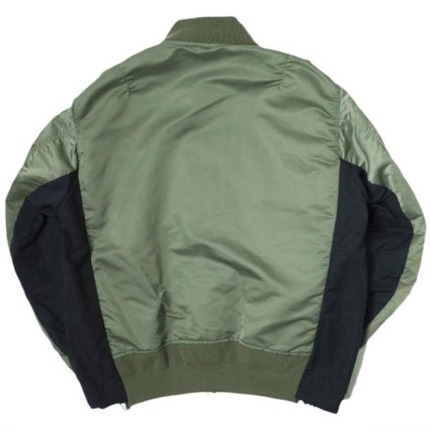 sacai サカイ 22SS Nylon Twill Mix Blouson ナイロンツイルミックス