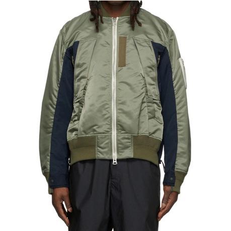 sacai サカイ 22SS Nylon Twill Mix Blouson ナイロンツイルミックス