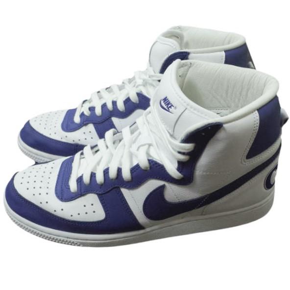 COMME des GARCONS HOMME PLUS x NIKE 23SS 別注 TERMINATOR HIGH SP ターミネーター ハイ FD4159-100 US9(27cm) WHITE/NAVY g11402 |  | 01