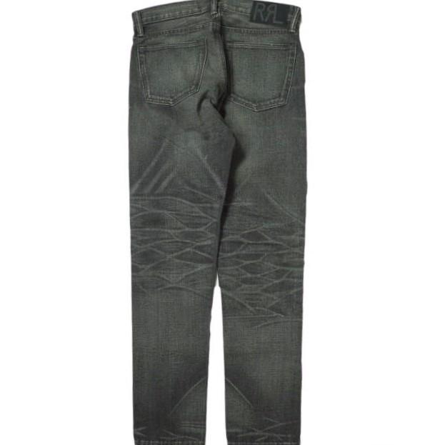 RRL ダブルアールエル Iron Ore Wash 15oz Black Selvedge Denim