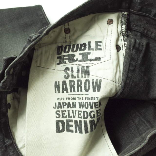 RRL ダブルアールエル Iron Ore Wash 15oz Black Selvedge Denim