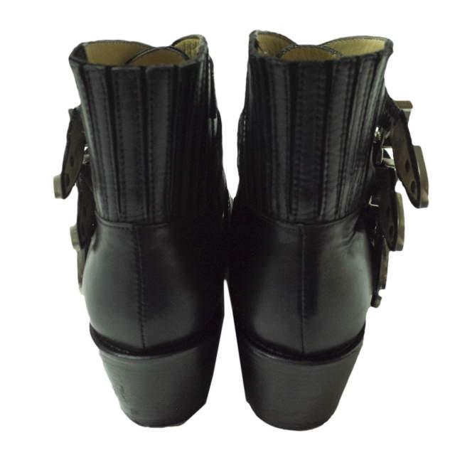 TOGA PULLA トーガ プルラ 4 METAL COWBOY BOOTS 4メタルバックルカウボーイブーツ 1114G 37(23-23.5cm) ブラック ショート g11473 |  | 03