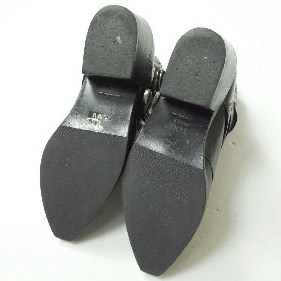 TOGA PULLA トーガ プルラ 4 METAL COWBOY BOOTS 4メタルバックルカウボーイブーツ 1114G 37(23-23.5cm) ブラック ショート g11473 |  | 09