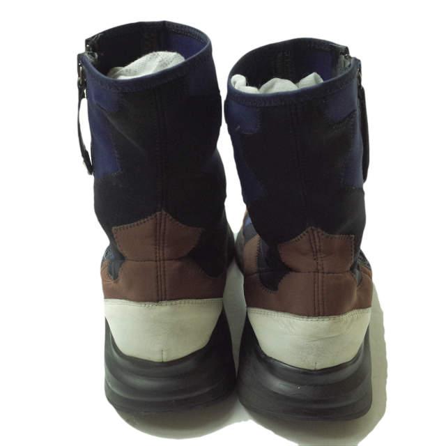 TOGA PULLA トーガ プルラ 2019年製 ネオプレーンサイドジップブーツ 0519G 37(23.5cm) NAVY/BLACK/BROWN ウエスタン スニーカー g11476 |  | 03