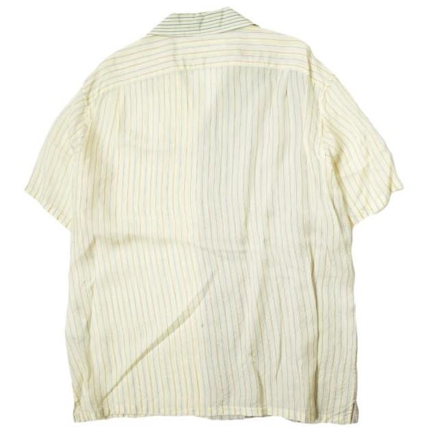 TOGA VIRILIS トーガビリリース 20SS 日本製 Cupra Stripe Shirts S/S