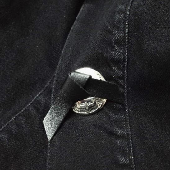 TOGA トーガ 23SS Denim Fringe Jacket デニムフリンジ