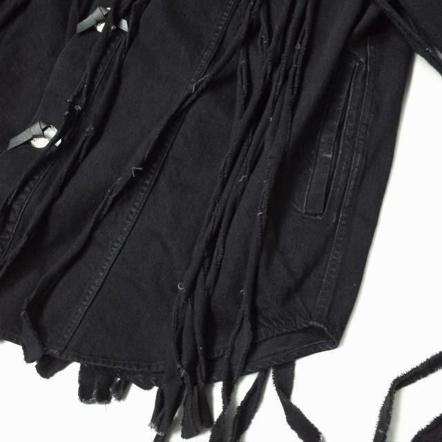 TOGA トーガ 23SS Denim Fringe Jacket デニムフリンジジャケット TZ31